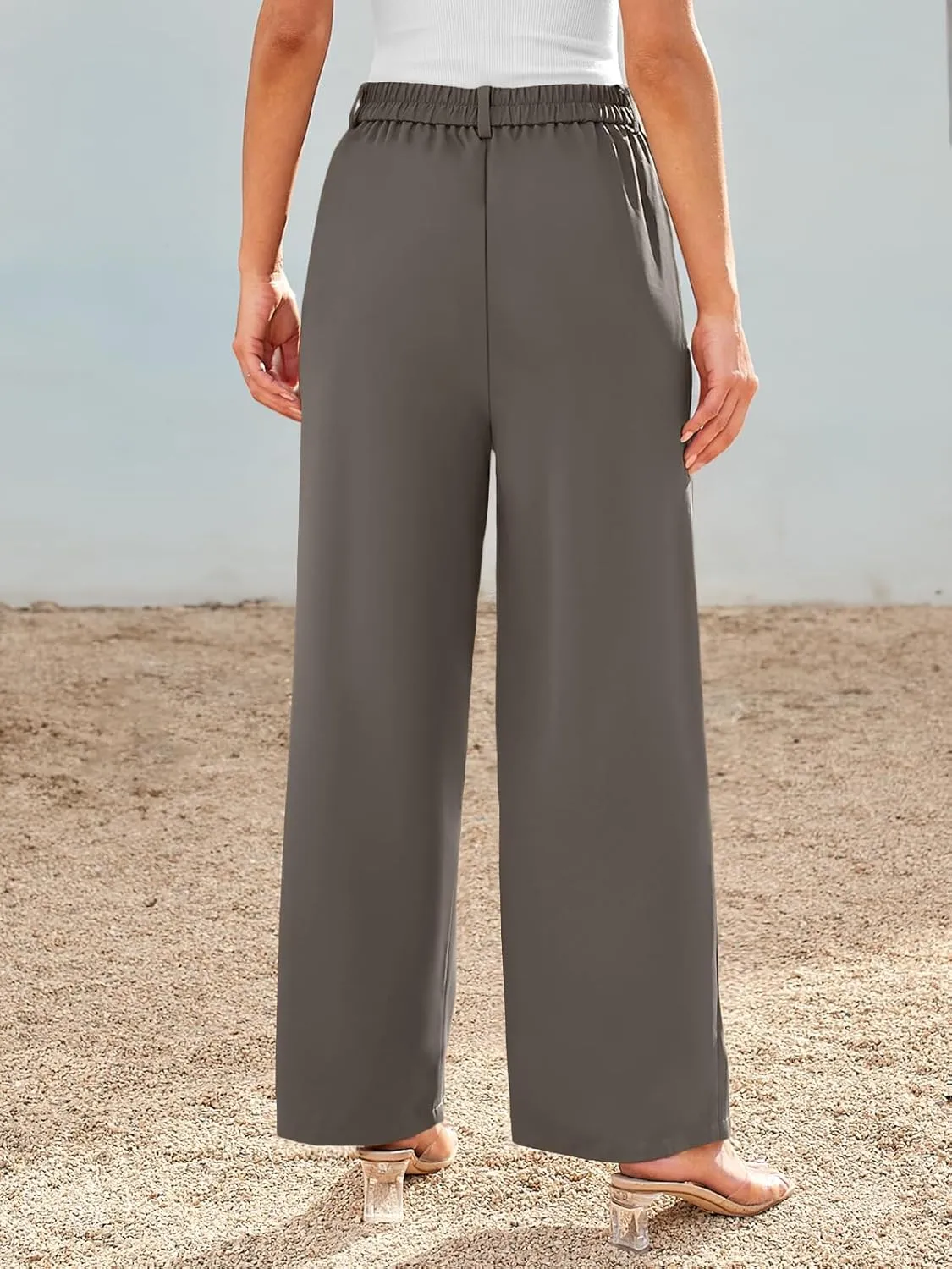 AUTOMET Women Wide Leg Dress Pants High Waisted Loose Fit Business Casual Work Trousers with Pockets 2025