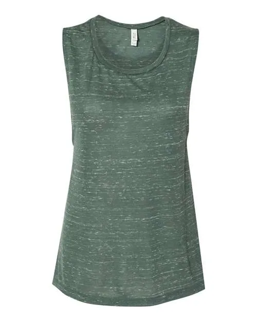 BELLA CANVAS Women's Flowy Scoop Muscle Tank Top BC8803