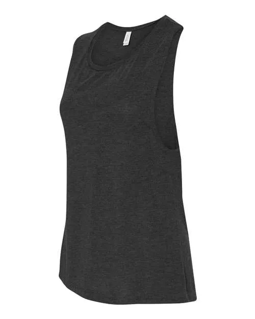 BELLA CANVAS Women's Flowy Scoop Muscle Tank Top BC8803