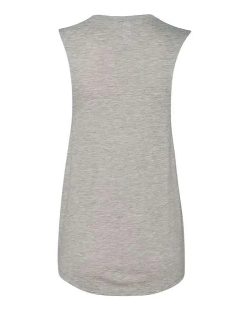 BELLA CANVAS Women's Flowy Scoop Muscle Tank Top BC8803