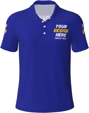 Custom Polo shirts Add Your Text Picture Name Logo Casual Custom Polo shirt Fashion Custom Polo shirts