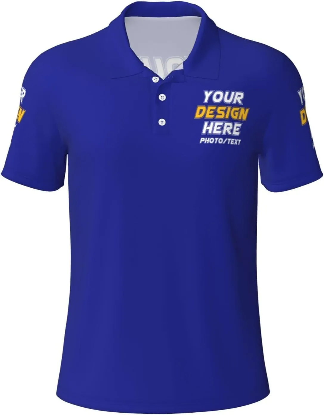Custom Polo shirts Add Your Text Picture Name Logo Casual Custom Polo shirt Fashion Custom Polo shirts