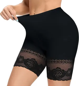 JOYSHAPER Slip Shorts for Under Dresses Seamless Anti-Chafing Boyshort Underwear Safety Shorts Shapewear Shorts for Women