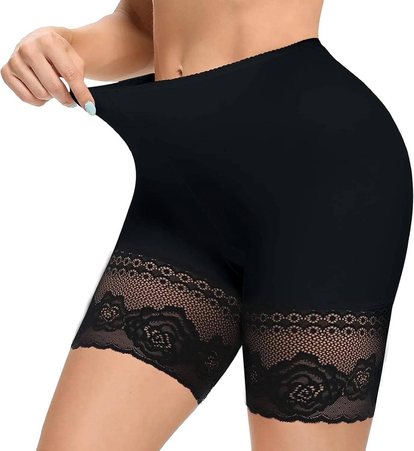 JOYSHAPER Slip Shorts for Under Dresses Seamless Anti-Chafing Boyshort Underwear Safety Shorts Shapewear Shorts for Women