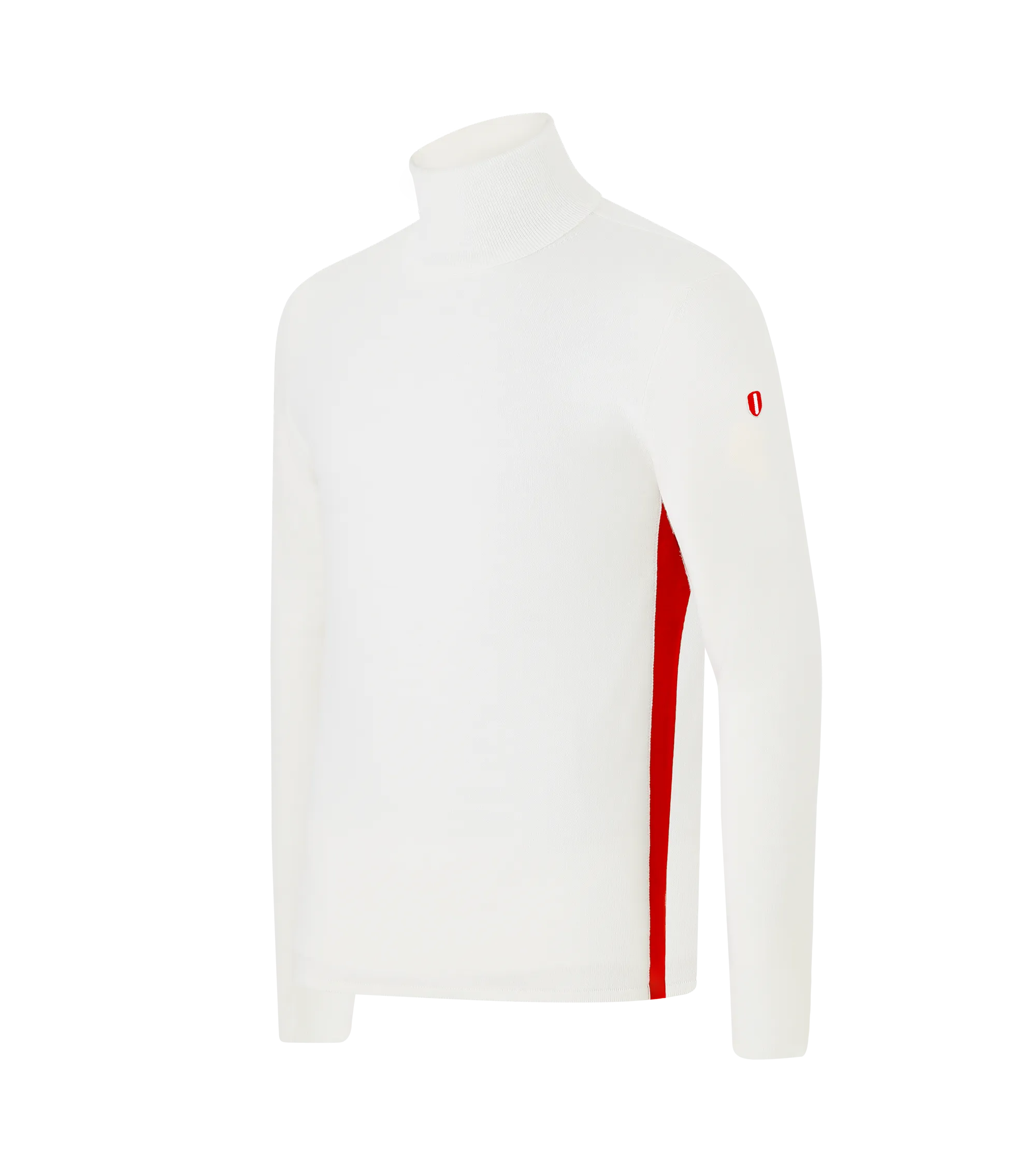 KALANI ROLL NECK PULLOVER</p>Ice White