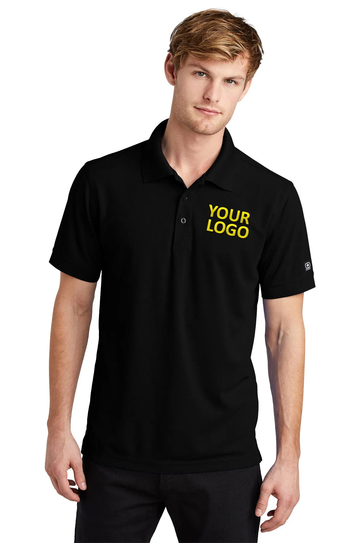 OGIO Caliber Customized Polos, Polo Blacktop