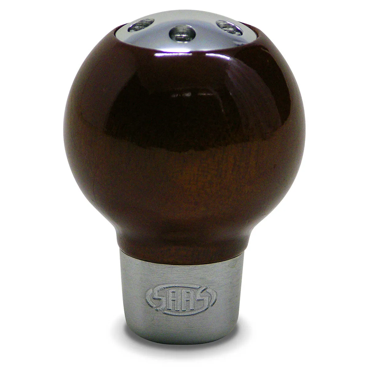 SAAS Round Wood Gear Knob - 20299W
