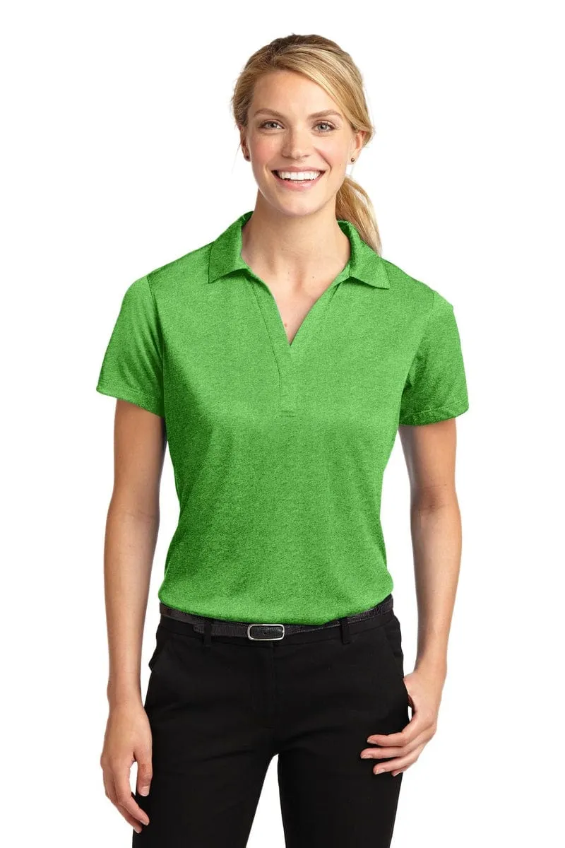 Sport-Tek LST660: Ladies Heather Contender Polo