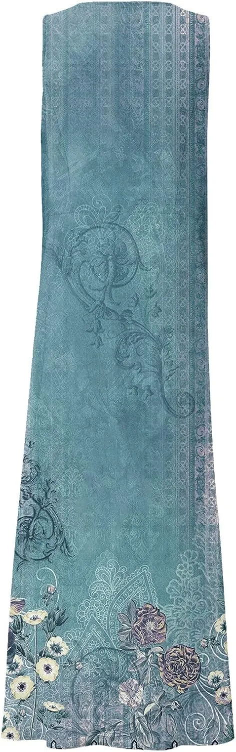Summer Dresses for Women 2025,Linen Summer Sleeveless Solid Casual Baggy Flowy Maxi Vacation Long Dresses with Pockets