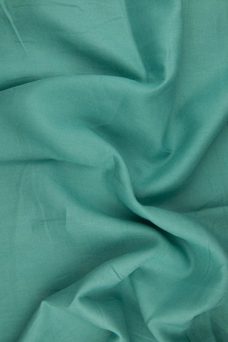 Teal Medium Weight Linen Fabric