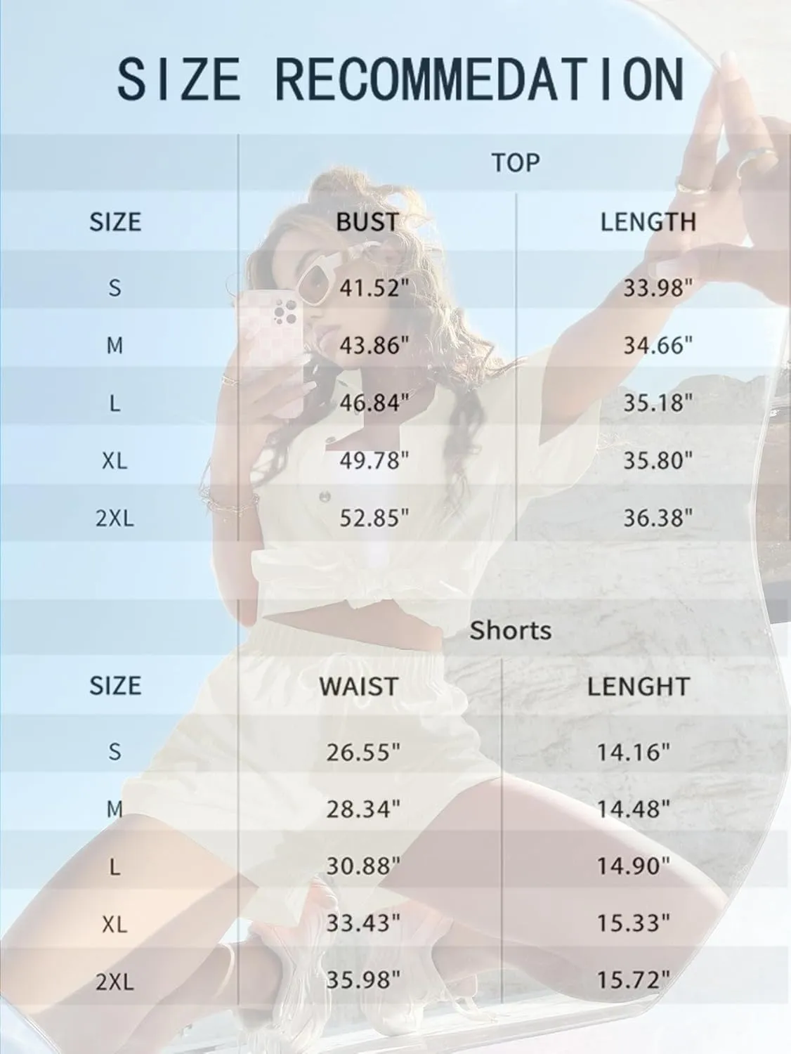 Women 2 Piece Cotton Linen Set,Drap Shoulder High Low Hem Short Sleeve Button Down Shirt & Drawstring Short Pockets